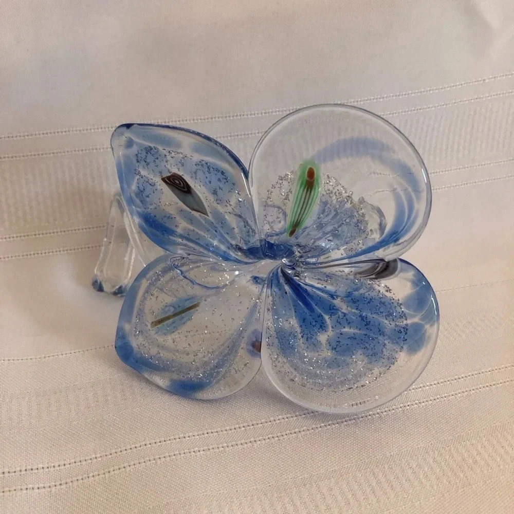 Handblown Glass Flower